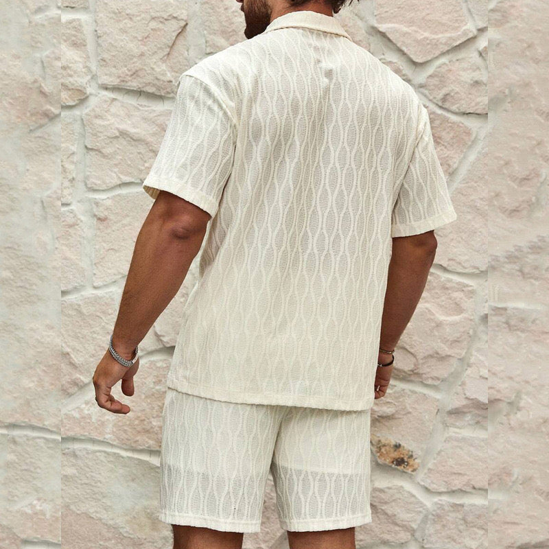 Gestructureerde outfit - Mykonos-set