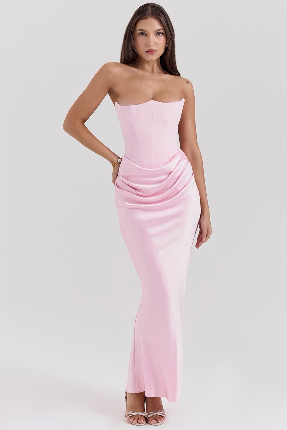 Tessa | Strapless maxi-jurk