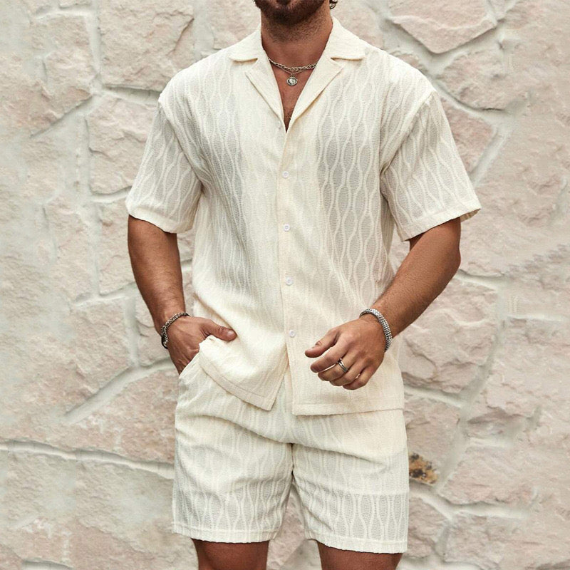 Gestructureerde outfit - Mykonos-set