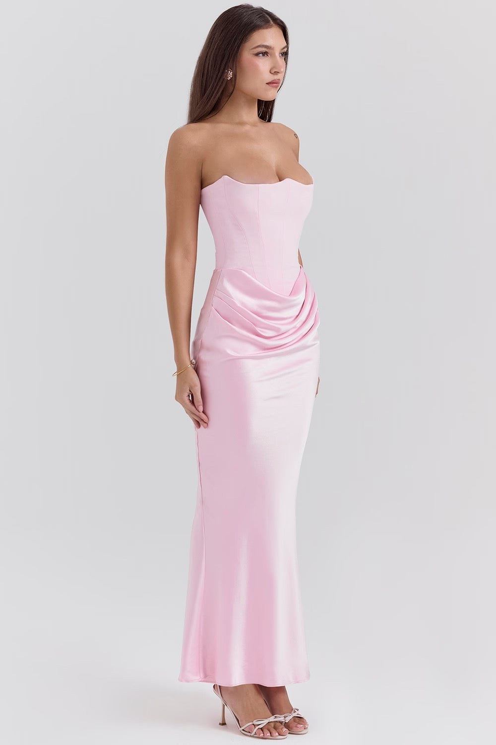 Tessa | Strapless maxi-jurk