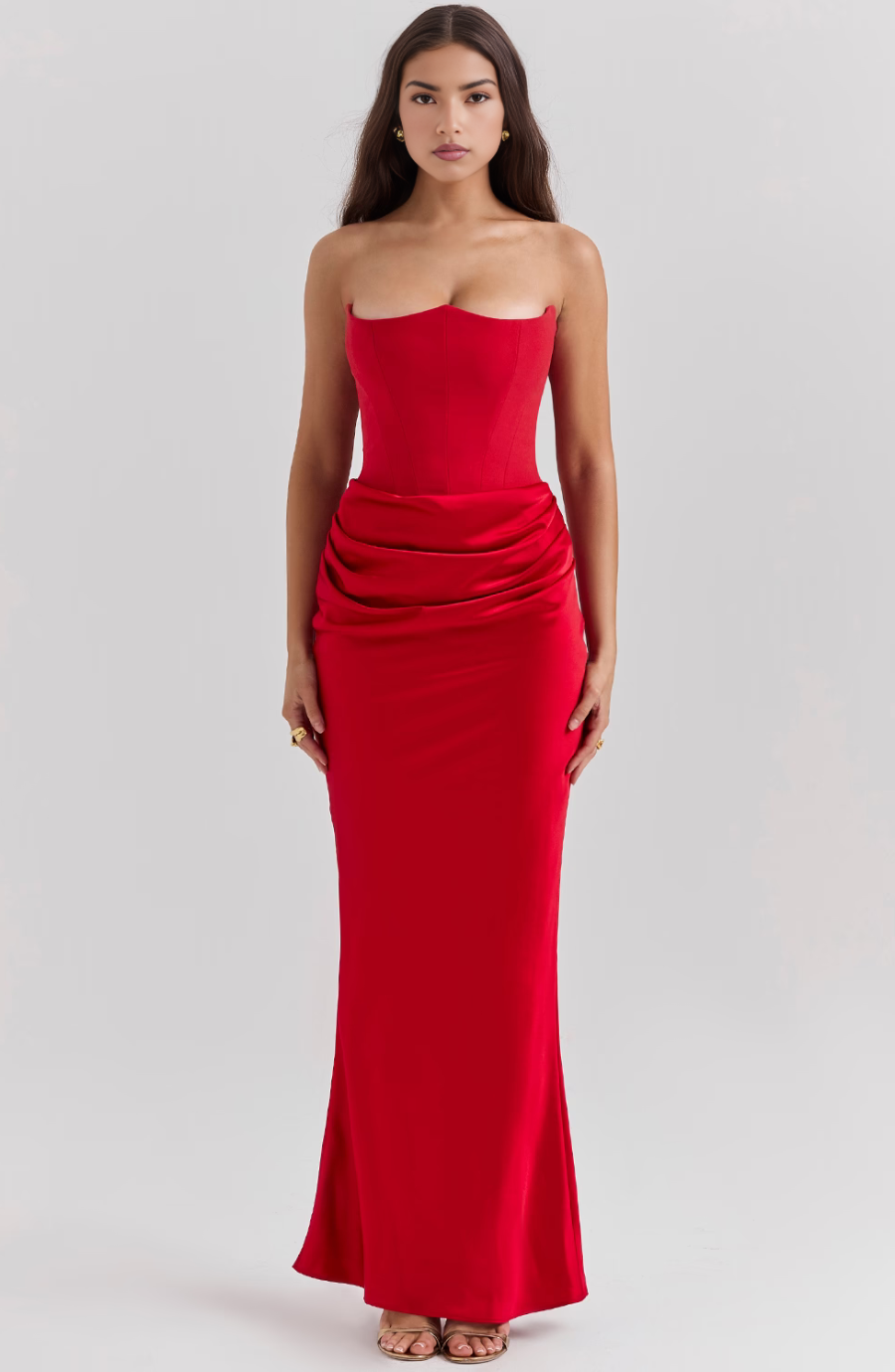 Tessa | Strapless maxi-jurk
