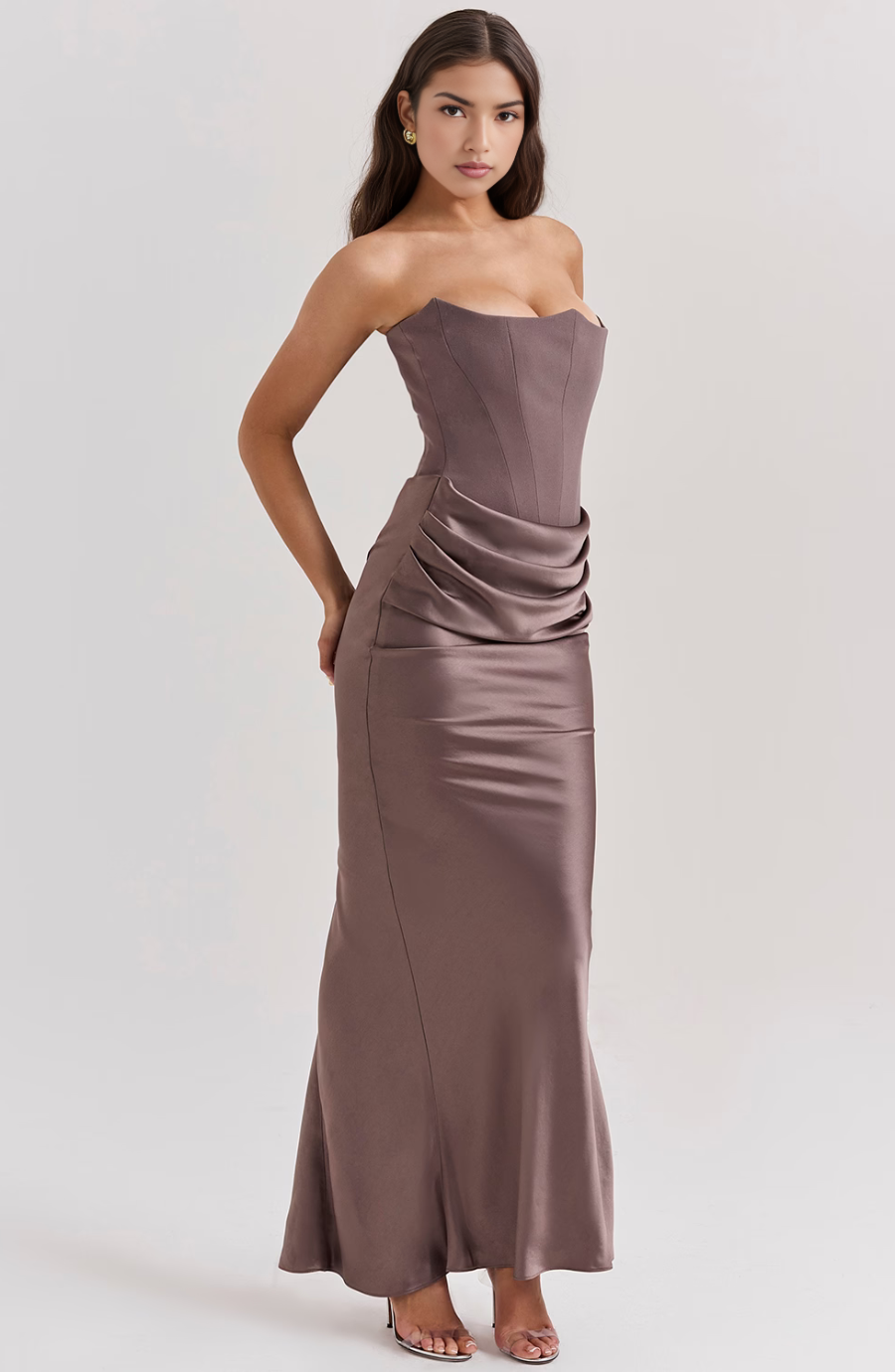 Tessa | Strapless maxi-jurk
