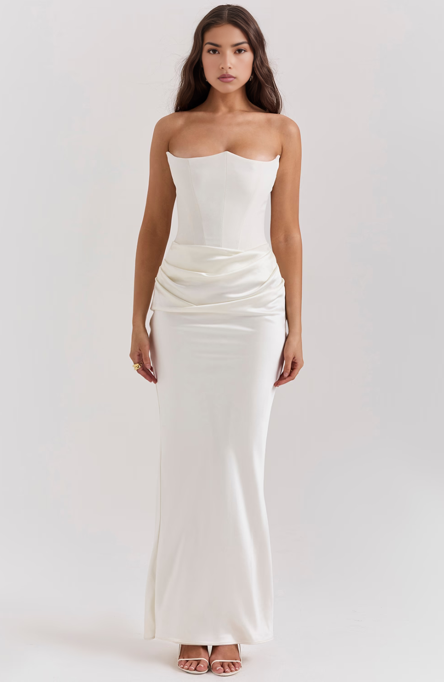 Tessa | Strapless maxi-jurk