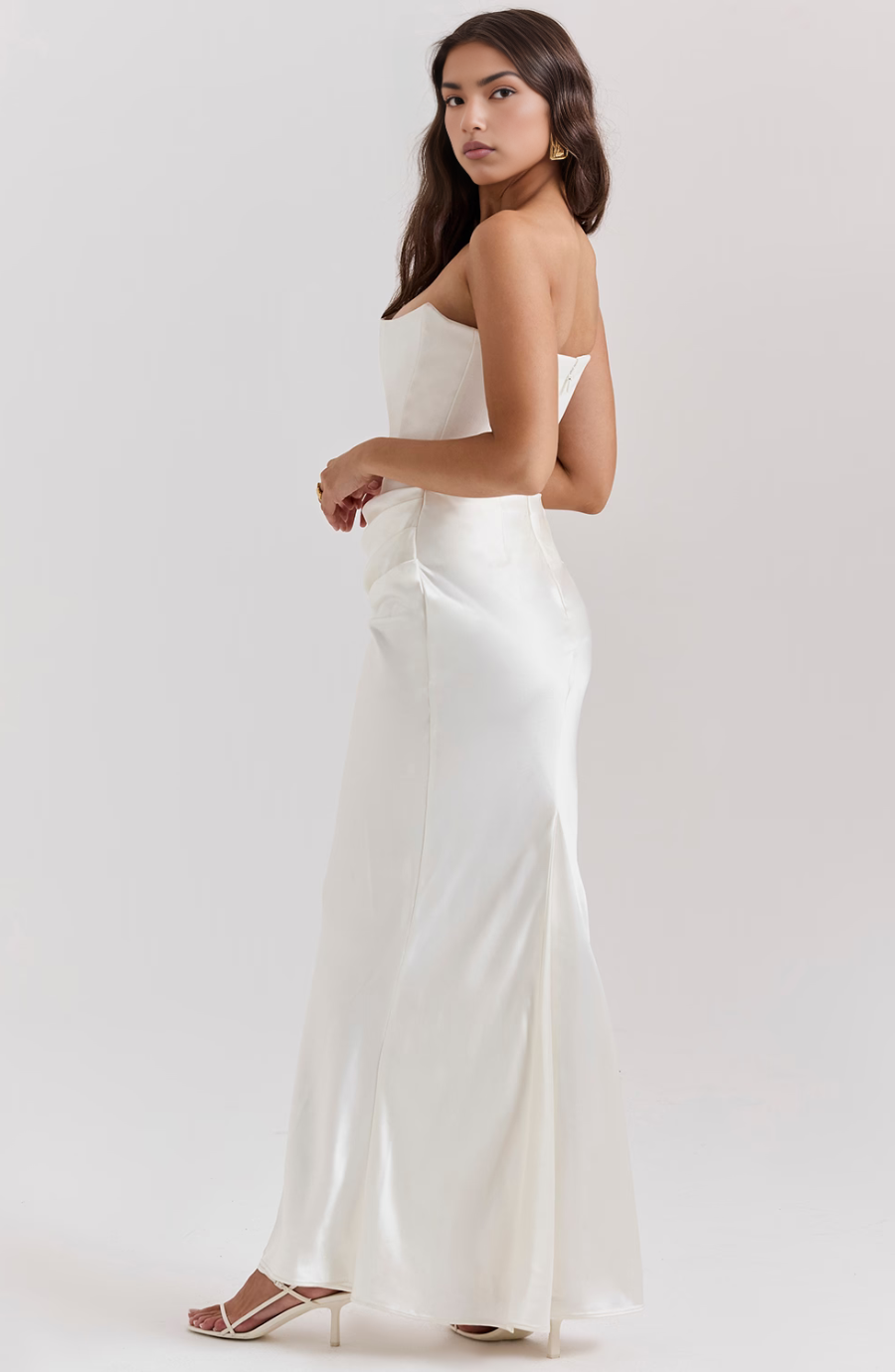Tessa | Strapless maxi-jurk