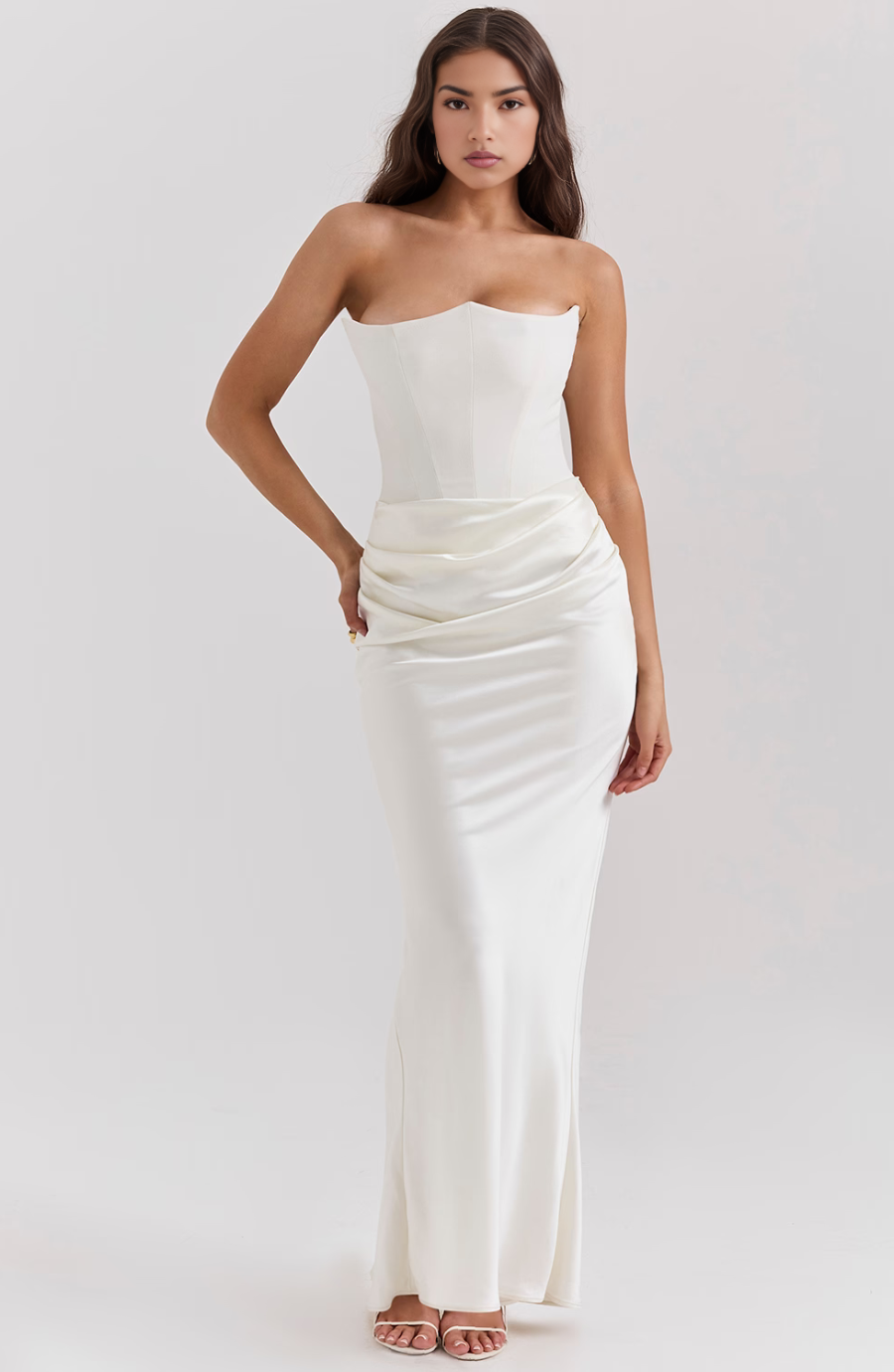 Tessa | Strapless maxi-jurk