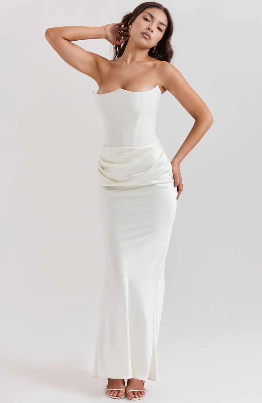 Tessa | Strapless maxi-jurk