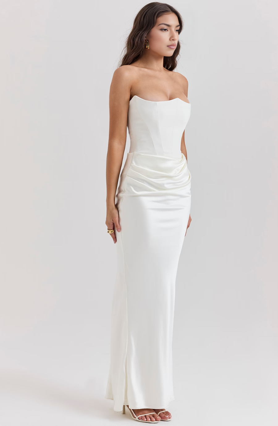 Tessa | Strapless maxi-jurk