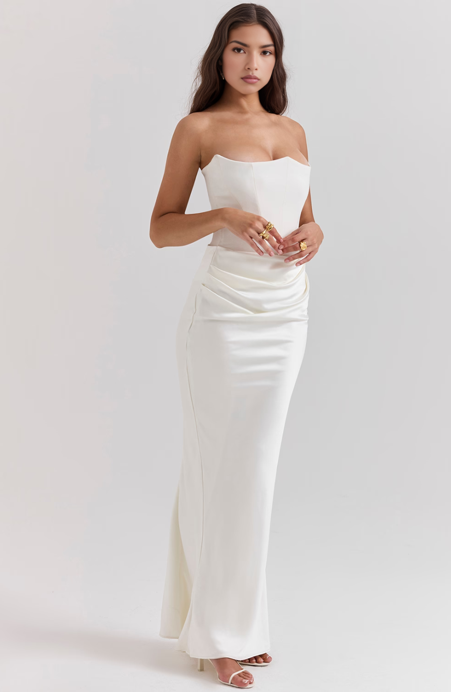 Tessa | Strapless maxi-jurk