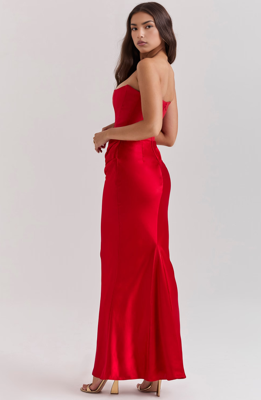 Tessa | Strapless maxi-jurk