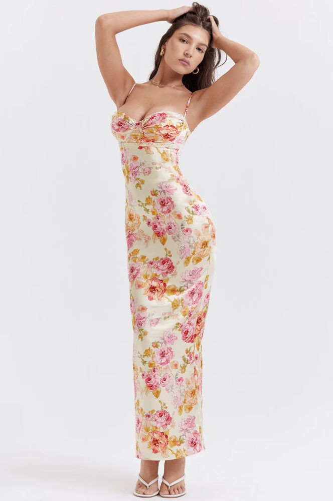 Amelia | Charmante bloemenjurk
